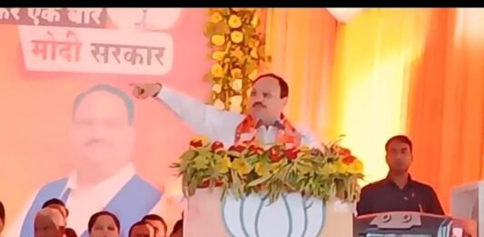 कमल नाथ के गढ़ में जमकर बरसे जेपी नड्डा